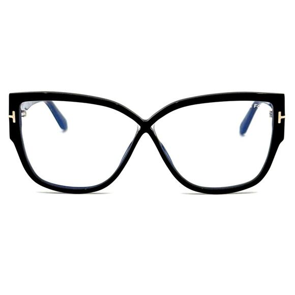 NEW!!! TOM FORD Eyeglasses TF5828-B 001 Authentic - Picture 1 of 12